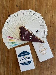 Cartes exclusives Golden GPP développées par Kresko Solutions
L'approche interactive et ludique permet de glisser facilement vers des comportements favorables privilégiant la recherche de compréhension et de collaboration au-delà des étiquettes